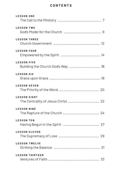 Calvary Chapel Distinctives Study Guide