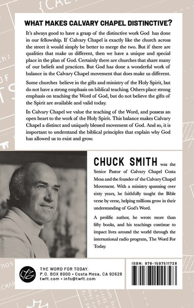 Calvary Chapel Distinctives