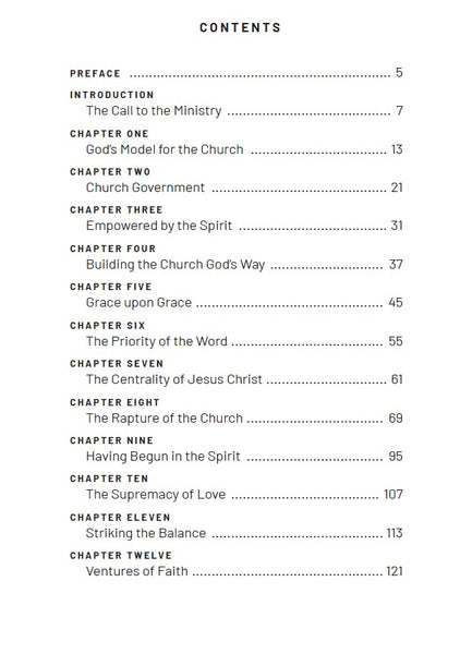 Calvary Chapel Distinctives