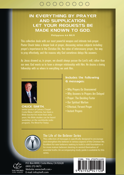 Prayer: Life of the Believer Vol. 7 CD Pack