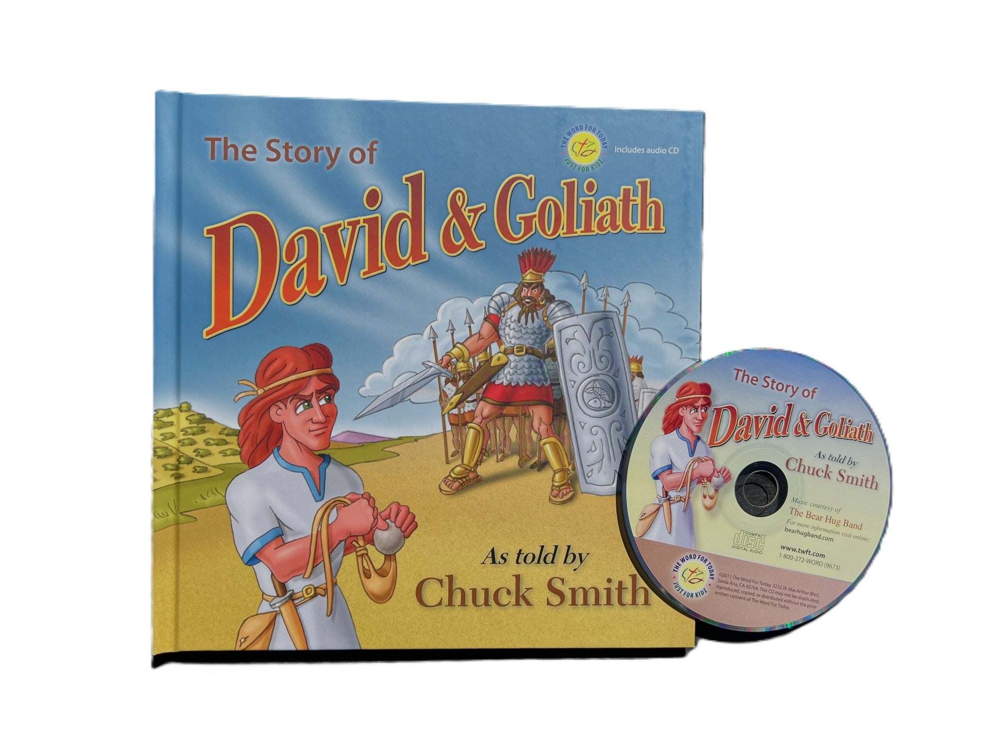 The Story of David and Goliath - HardbackIncludes Audio CD