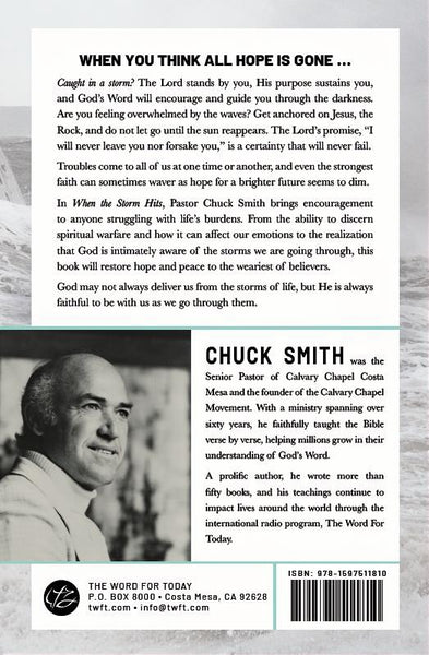 When The Storm Hits: Staying Anchored on The Rock