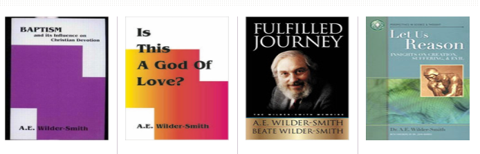 Wilder-Smith 4 Book Pack
